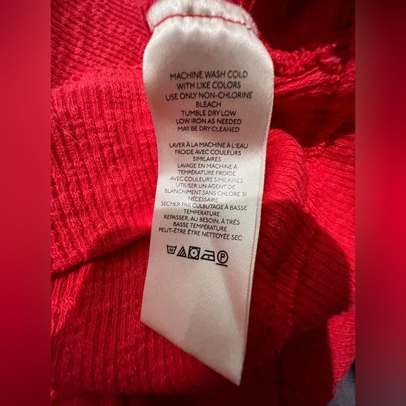 We The Free Red Oversized Sweater Size Small 847 - Picture 3 of 5